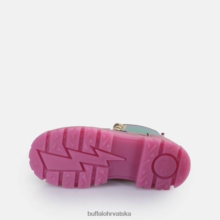 sirena ljubičasta Buffalo aspha lace up hi gležnjača vegan |čizme TDD6T439